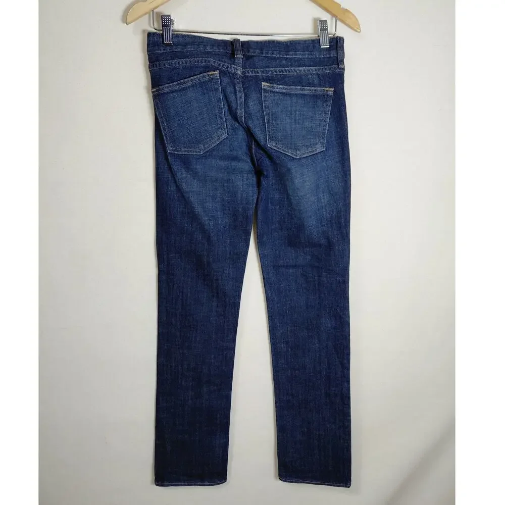 J.Crew Cotton Blend Blue Stretch Jeans Women Size 25S